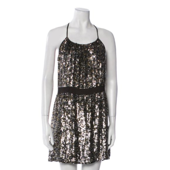 Sequined Mini Dress by Parker - Picture 1 of 9